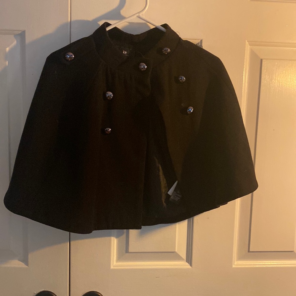 Girls Large Black Cape